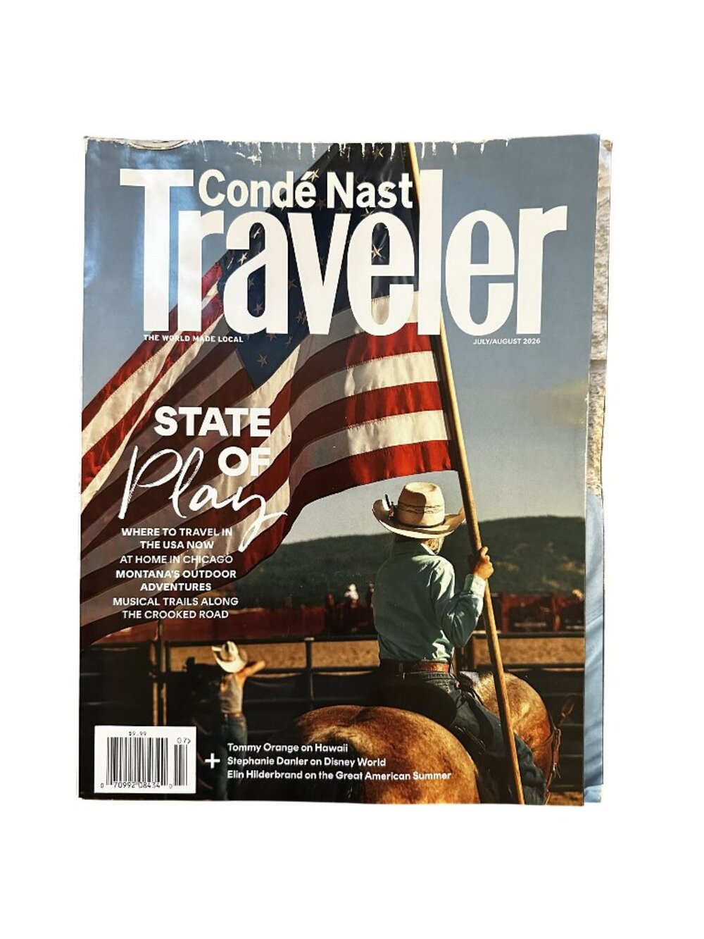 Conde Nast Traveler Magazine July/August 2026 Travel State of Play USA